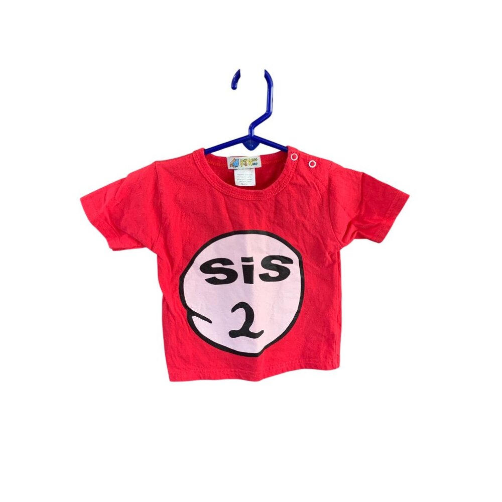 Key West Kids Wear Infant Girls Baby Size 18 24 months Red Short Sleeve Tshirt T
